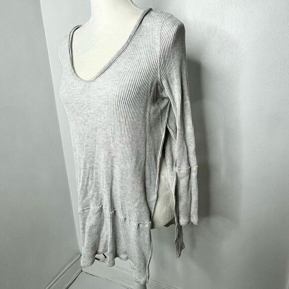 We the Free waffle knit thermal side slit tunic - size medium - Picture 6 of 8